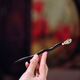 Su Shiliu black sandalwood daily hairpin, ancient style hairpin, women's hair accessories, Hanfu hairpin, hairpin, birthday gift for wife and mother, pearl feather sandalwood hairpin