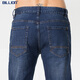 Billion Stretch Jeans Slim Slim Spring Rectivo Spring y Autumn Four Seasons Four Seasons Fácil de usar pantalones casuales de alta gama 683 Blue oscuro 81 Longitud interna 29 (2.29 pies)