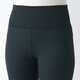无印良品（MUJI）Walker 女式 易干 半长收腿裤 BIG04A3S 打底裤 黑色 L