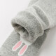David BELLA (DAVE/BELLA) new children's clothing winter clothing products for girls' mid-tube socks for babies thickened and warm socks for children's floor socks for children's elastic socks for cats and rabbits [DB11968] 1 item 1-2 years old 11CM (recommended foot length 12-14cm)