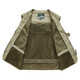 
JP Spring, summer and autumn thin men's vest multi-pocket quick-drying mountaineering photography jacket 9898 9898 khaki L (suitable for 125 Jin [Jin equals 0.5 kg]-140 Jin [Jin equals 0.5 kg])