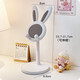 Cute creative keychain rabbit stand cute keychain holder girl versatile and fashionable rabbit stand (pink)*1 pack