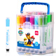 Kindermalerei Set 4 Bilderbücher 24 Farb Aquarell Stift Färbung Spielzeuggeschenk für Jungen und Mädchen 73383+70698