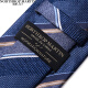 North Martin High-End Silk Tie Men's Formal Business Handmade 7.5cm Daily Gift Box Blue