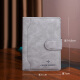 Sheton Study Abroad Passport Clip Passport Case Storage Case Portable Air Ticket Storage Clip Card Case Men's ID Pack Passport Case Coffee