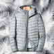 Woodpecker Lightweight Down Jacket Men's Short Winter Jacket Men's New Ultra-Light Casual Young and Middle-aged White Duck 16050 Black (Stand Collar) XL (140Jin Jin is equal to 0.5kg -160Jin Jin is equal to 0.5kg)