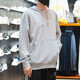 阿迪达斯 （adidas）卫衣男装春运动服针织连帽上衣套头衫 IC9759灰色/纯色 L
