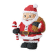 Lele Brothers 2023 Bloques de construcción de la Asamblea de la Serie de Navidad Alta Dificultad para enchufe inteligente Juguetes para niños Nochebuena Regalo Santa Claus 2694 Granos Producto terminado de 36 cm de altura