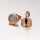 
KFLK high-end shirt cufflinks sleeve nails men's shirt business movement mechanical French cuff button nails metal Cfflinks F885 gold