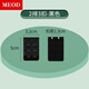 MEOD bra extension buckle 2 rows 3 buckles large 2 rows bra extension buckle bra extension buckle stainless steel bra buckle large 2 rows - skin color one pack