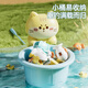 Huangen Children's's Day's Electric Fishing Educational Toys Baby Boy and Girls 2 Kitten Play 4 Early Education 1-3 ans Trois ans et demi Set Basic Battery Version - Machine de pêche au chaton 15 Fish + 4 tiges