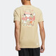 Adidas [JD Outlet] NEO men and women summer fashion print breathable sports and casual short-sleeved T-shirt HC9742 HC9742 XS