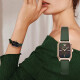 安普里奥·阿玛尼（Emporio Armani）女表小方表时尚休闲石英女表送女友送老婆情人节礼物 AR11149