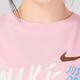 Nike (Nike) à manches courtes 2025 Summer Sportswear à la mode lâche rond rond T-shirt à moitié à manches décontractés FJ7714-690 ROSE S