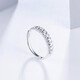 Saturday Fortune (ZLF) PT950 platinum ring women's three-dimensional car flower sparkling corolla live mouth ring No. 13 -2.47g