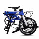 DAHON road folding bicycle 16-inch 9-speed aluminum alloy sports portable bicycle for men and women PAA693 AIR sea blue