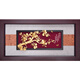 Qin Tinglanjing Regalos de graduación, melocotón y ciruelas, pintura personalizada de aluminio de oro, regalos conmemorativos del Día de Maestros Creativos de alta gama para maestros de escuela 42cm*81cm, melocotón y ciruelas,