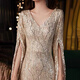 Vestido de banquete de Noliti para mujeres 2025 NUEVA TEMPERAMENTO Reunión anual de manga anual anfitrión de peces largos nicho de lujo de lujo de alta gama larga s