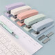 Shanghui stapler binding machine medium size 25 pages labor-saving heavy-duty large size 140 pages thickened standard office stapler for small students 1365 white 25 pages