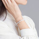 
Laomiao 18K gold bracelet diamond inlaid with fish tail pearl bracelet bracelet sends mother's birthday gift to girlfriend