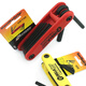Xmsj masculino-inglés plegado hexagon llave hexagon set de llave de ciruela en forma de estrella y flecha hexagon key métrica 3.0-10 mm 6-paquete 12595