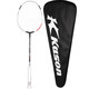 KASON TSF 100TI Tang Xianhu series badminton racket, single shot, full carbon, durable, both offensive and defensive (pounds can be customized), black fluorescent orange
