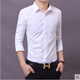Kaduton best man's shirt trousers suit two-piece set four season Korean style slim best man's wedding dress brothers suit long-sleeved white shirt + black, pants + bow tie XL 125-135