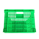 Tianyi large square plastic basket turnover basket factory plastic frame turnover box express basket 520 outside the basket 520*360*310 (green)