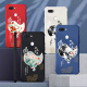 强毅适用于oppoR11s手机壳气囊防摔液态硅胶全包防摔高级保护壳新款软壳耐脏潮流四角气囊保护套 牛仔蓝-事事如意J12244-四角防摔+钢化摸 oppoR11s