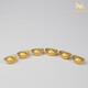 Kupfer Master <echte Goldbeschichtung feste Kupferzutaten> Wohnzimmer Desktop Kupferschmuck Home Dekoration Handwerk Geschenke Real Gold Plattierung Massive Kupferzutaten Medium 6 Sets