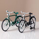 
Debega creative vintage retro 28 big bar bicycle model toy ornaments wine cabinet dining tabletop decoration retro bicycle ornaments green (with packaging)