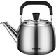 Jidu kettle 304 stainless steel water boiling sound large capacity gas stove kettle household gas induction cooker universal Tang-304 steel kettle (water boiling sound) 6L