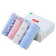 
Die Anfen 4-pair underwear for women, cotton sweet women, high waist belly-closing lace shorts, women's 13118 4883A, multiple multi-color heart combinations XXL (2 feet 4-2 feet 6)