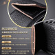Septwolves belt men's genuine leather automatic buckle first layer cowhide young and middle-aged students trendy men's belt casual business versatile style one black LiheM73821A825-01