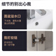 Zunchi Bathroom Small Apartment Bathroom Bathroom Mirror Cabinet Storage Washing Station Washing Basin Washing Basin Combination Set [Pearl White] Functional Mirror Layered Storage 80cm