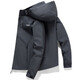 Jeep Spirit Jeep Jacke Herrenjacke Tops Herbst und Winter Dünne neue, feste Farbe Trendy mit mittleren und jungen Kapuzenjacke mit Kapuze-Hemd A655-6628 Dunkelblau XL (126jin [Jin ist gleich 0,5 kg] -140jin [Jin ist gleich 0,5 kg]))
