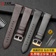 
Adapted to Armani genuine leather strap AR11105 11143 11153 2502 men's lychee pattern soft cowhide plain black-steel color buckle 22mm