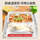 Meichu (Maxcook) Fil en papier d'aluminium Air Fryer Papier Plateau en aluminium papier papier d'aluminium en papier d'aluminium Boîte de papier barbecue en papier d'aluminium Boîte à lunch jetable carré 15 * 8cm50 uniquement Pack McFT6210