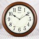 Seiko Seiko Wall Clock Wohnzimmer Tisch Wand Hanging Quarzuhr Home Moderne kreative leuchtende europäische Stil NO POWING 2024 Neues Modell 41 cm Luminöses QXA698B
