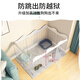 Pet fence, dog indoor cat fence, small and medium-sized dog kennel, Teddy anti-jailbreak isolation door, guardrail dog cage, frame type 8 pieces, 75*75*57 black fence