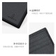 Scarecrow Men's Short Top-layer Cowhide Wallet Gift Box Business Wallet Practical Card Holder Chinese Valentine's Day Birthday Gift Black Gift Box [Excellent Gift]