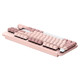 Série préférée de Logitech K855 (K835 Modèle amélioré) Clavier mécanique Clavier Bluetooth à double mode Bluetooth Connexion TTC Axe rouge 84 touches E-Sports Office de jeu K855 Poudre de bois de chien
