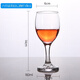 Glass frosted gold-rimmed goblet, grape red wine glass, spirit glass, hotel household cup, two-liang white wine glass, gold-rimmed 125ml (two and a half)