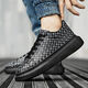 McQueen White Shoes Summer Board Board Board Zapatos de moda