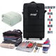 Bo Naling Travel Bag Airline Check Bag Handbag Large Capacity Wheeled Luggage Bag Waterproof and Wear-Resistant Can Be Carried and Foldable Storage Airline Checked Bag [Wheeled-Large] 5 Wheels