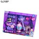 
Children's house play toys, luminous magic wands, accessories, bags, nail art girls suits, training institution gifts, 9905 storage bag, big gift box, red and blue random