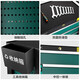 Green Forest Auto Repair Tool Cart Mobile Toolbox Multifunctional Push Drawer Workshop Tool Cabinet Repair Parts Storage