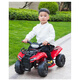Yuenni Children's Electric Motorrad Vierradfahrzeug- und Mädchen-Baby-Spielzeugauto-Fahrzeug-Fahrzeugauto können Kinder im Offroad-Fahrzeug für Kinder aufgeladen werden.