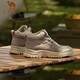Camel (CAMEL) men's Martin boots outdoor versatile sports and casual retro work shoes GE12235362 Khaki 40