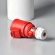 DELIXI Industrial Socket Plug Connector Male Female Docking Coupler Aviation Plug Waterproof Dust-proof Three-phase Electric 380V Volt Connector Four-core 32A (4-core mother seat 4 wire) Waterproof Industrial IP44 grade base